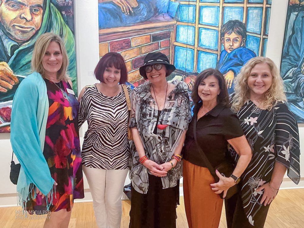 MartinArts: Humanity through the Artist Eye - A Three Woman Perspective Featuring artists Cheryl Cote, Danuta Rothschild, Kirsten Stingle. Stuart, Florida